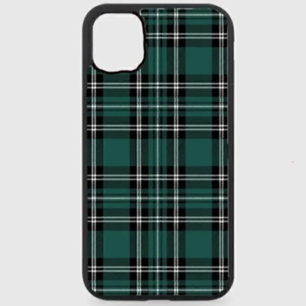Green Plaid Phone Case